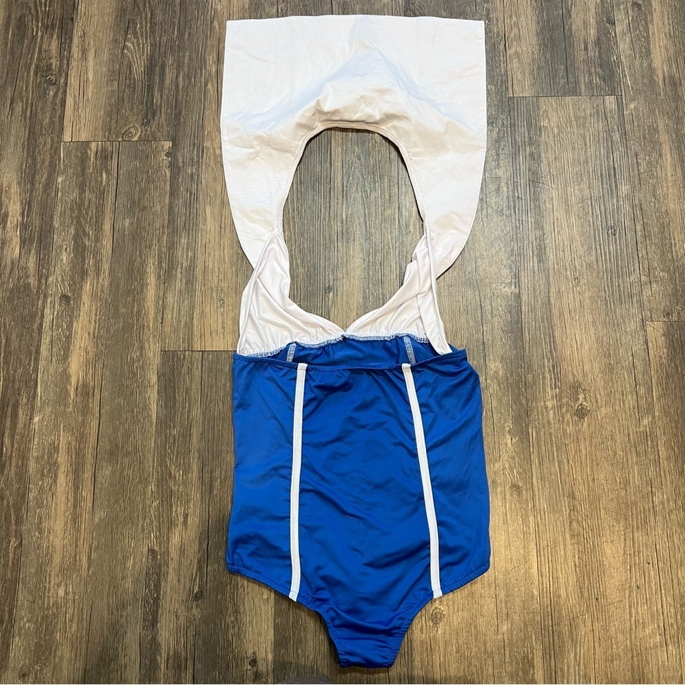 Sexy Sailor Navy Women’s Leotard Halloween Cost Play Costume - Picture 11 of 13